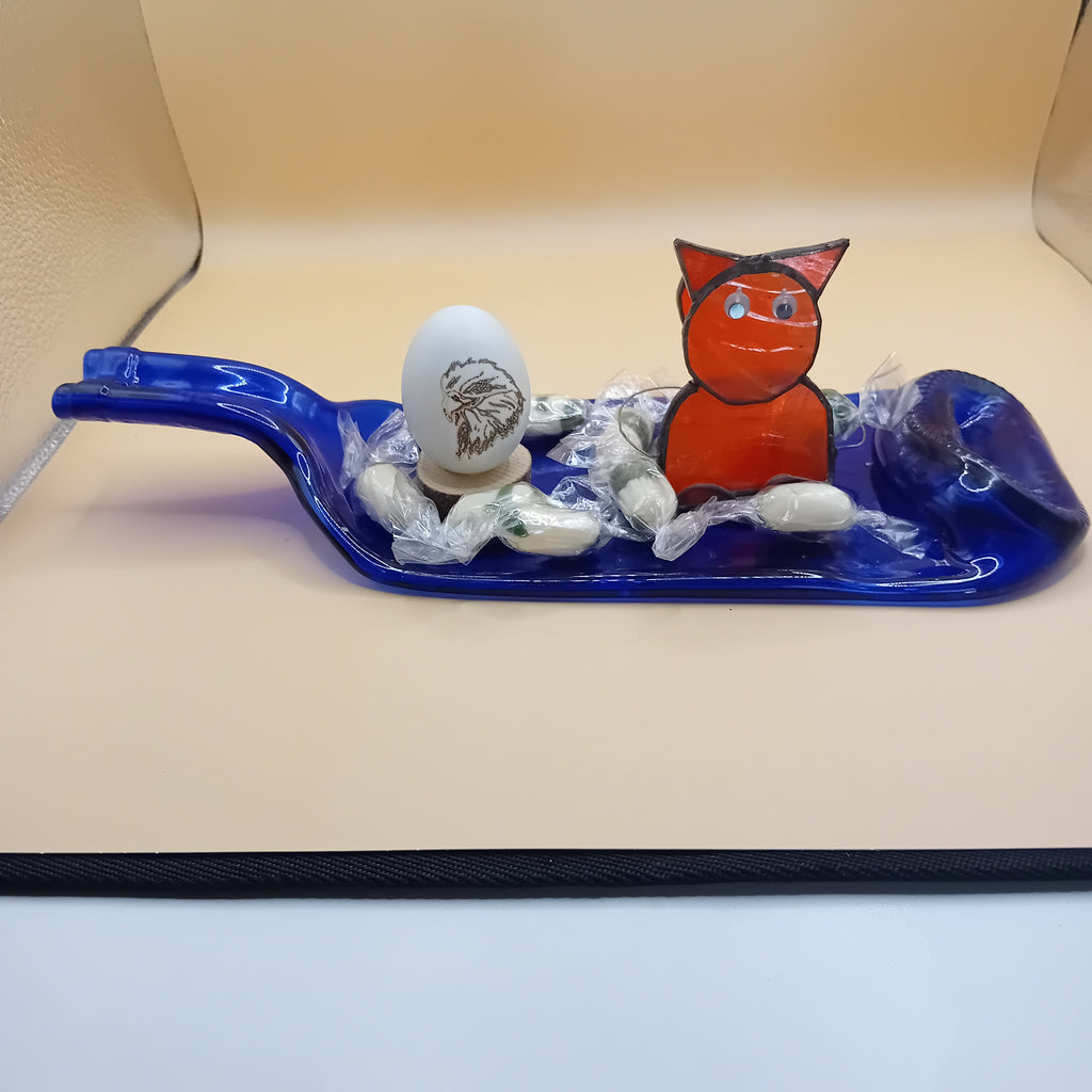 bouteilles écrasées avec poignée