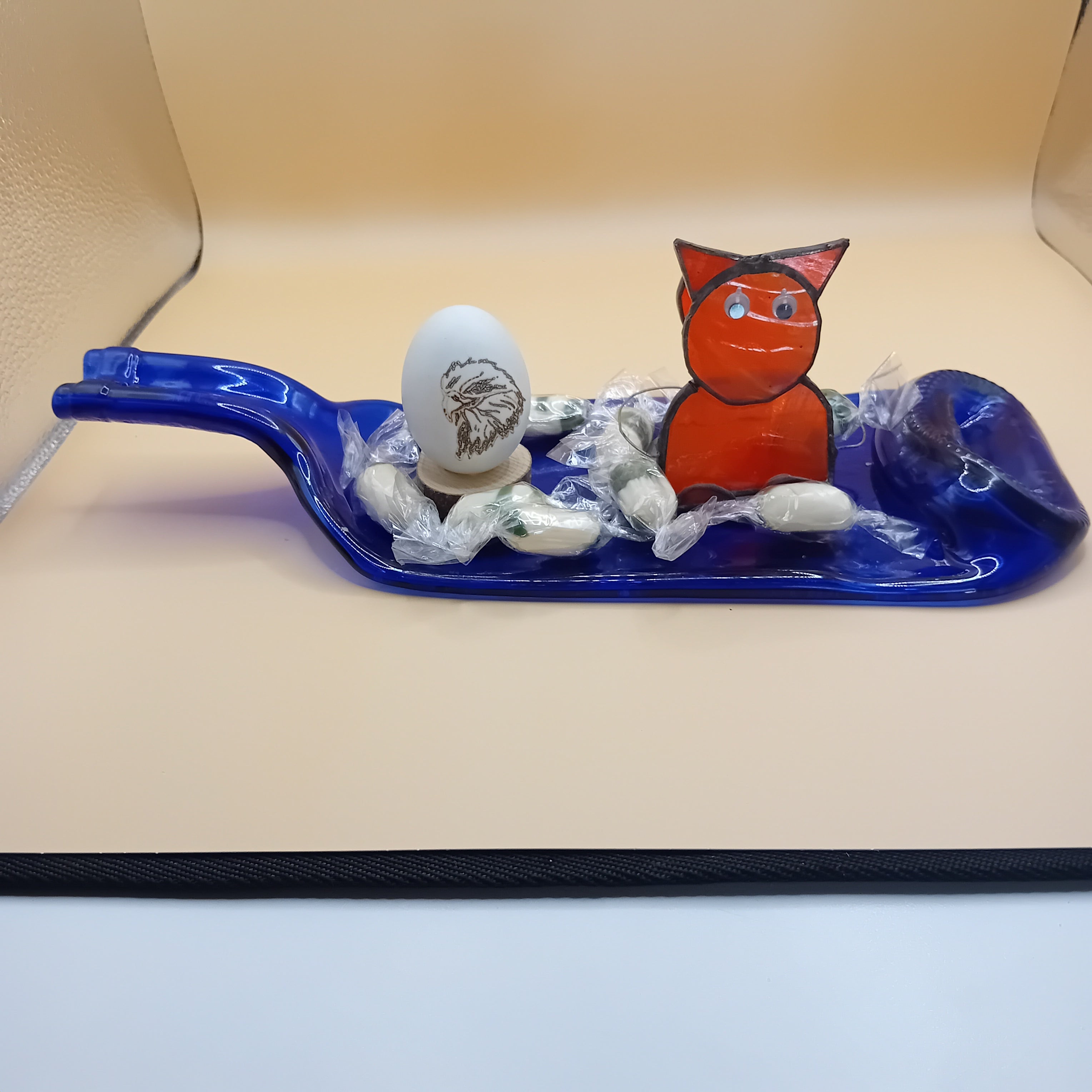 bouteilles écrasées avec poignée