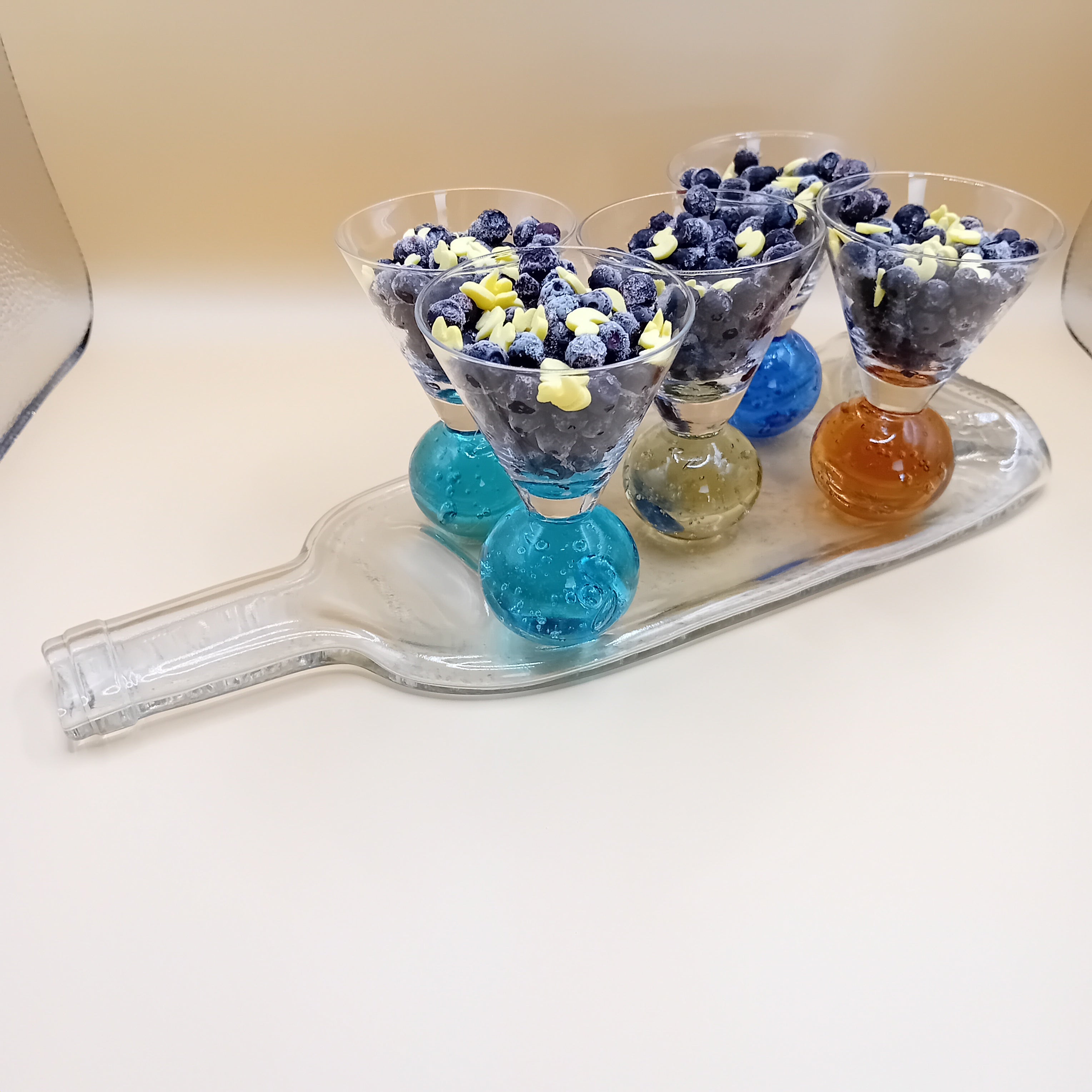 Bouteilles écrasées plates 75cl