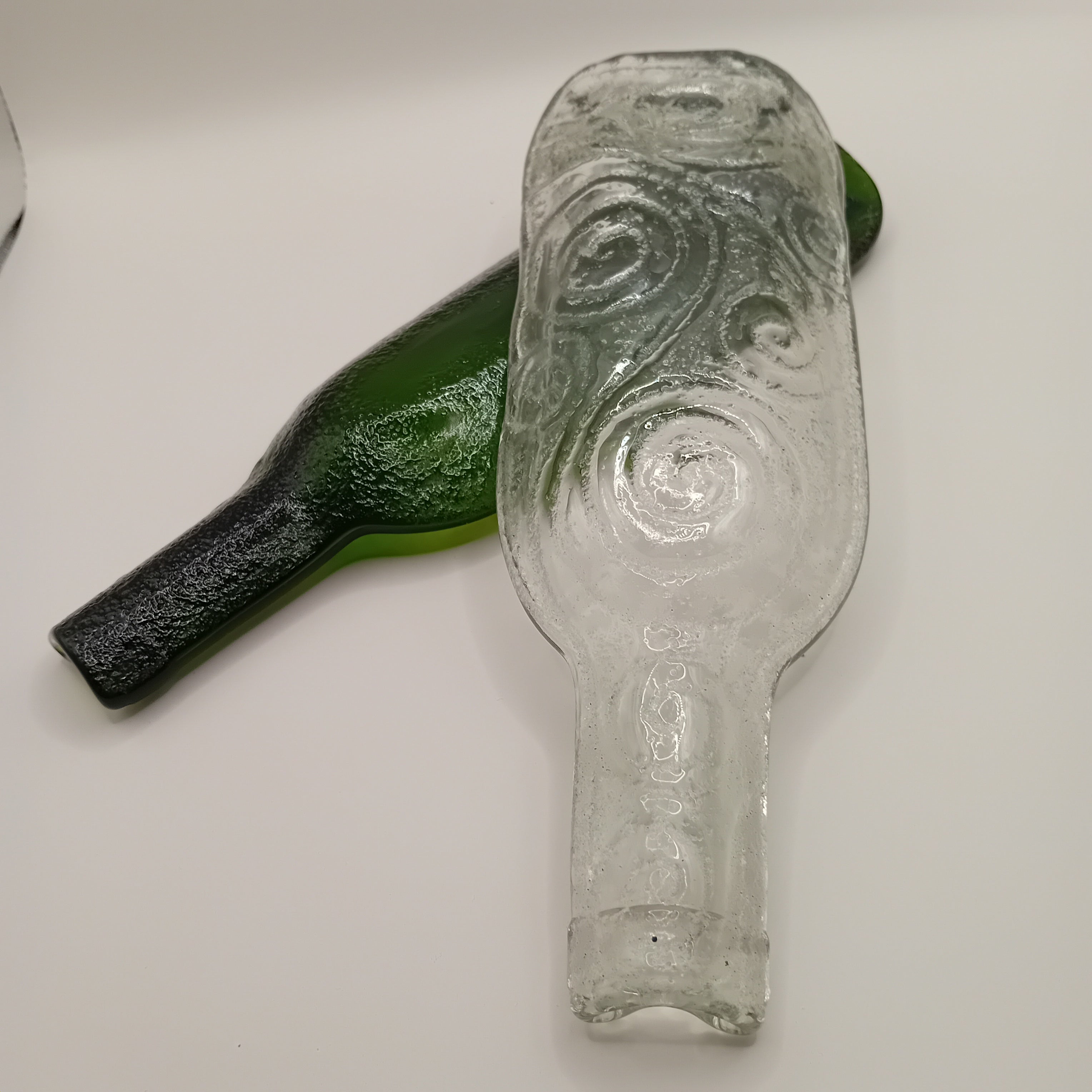 bouteilles écrasées petites creuses