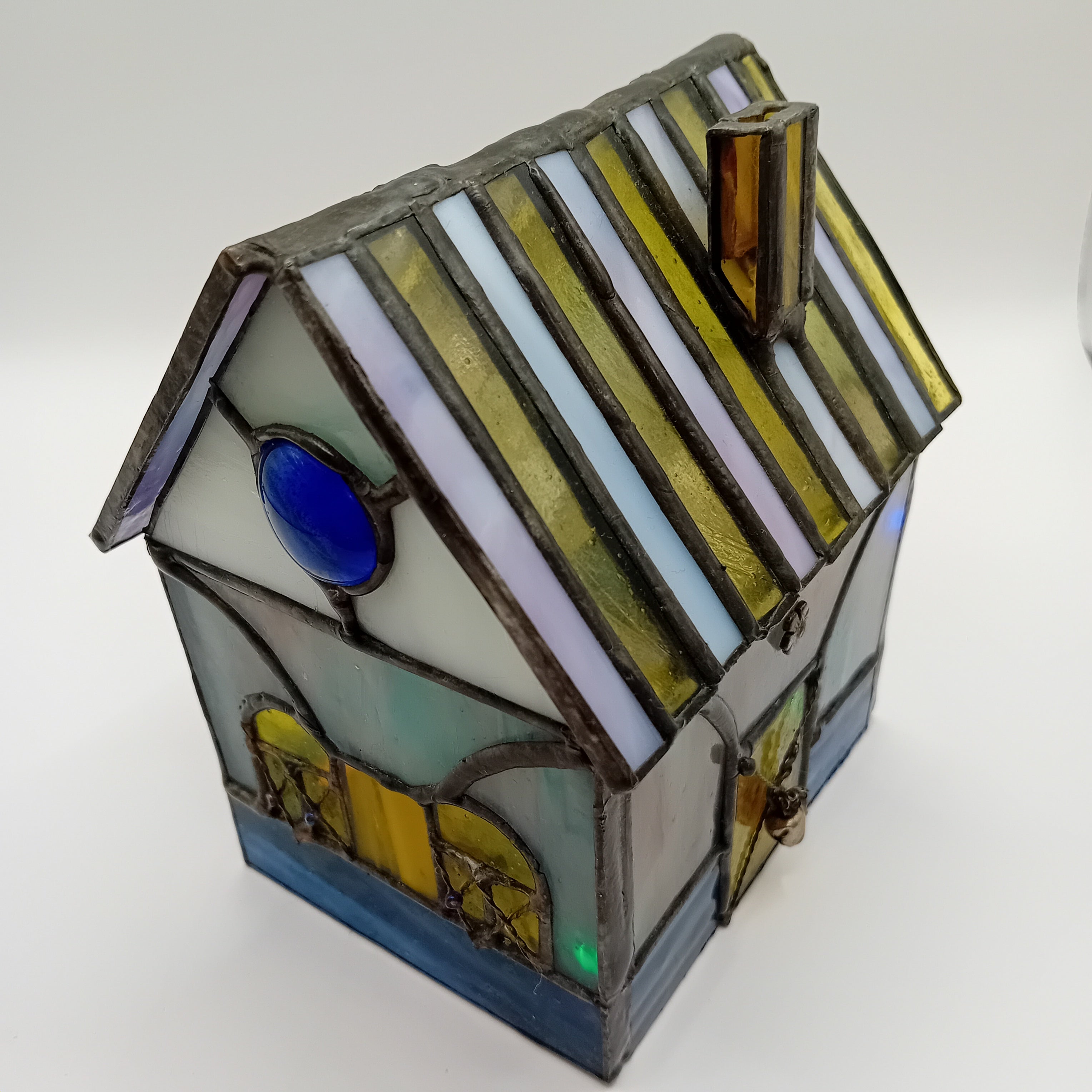 Photophore en maison en Tiffany