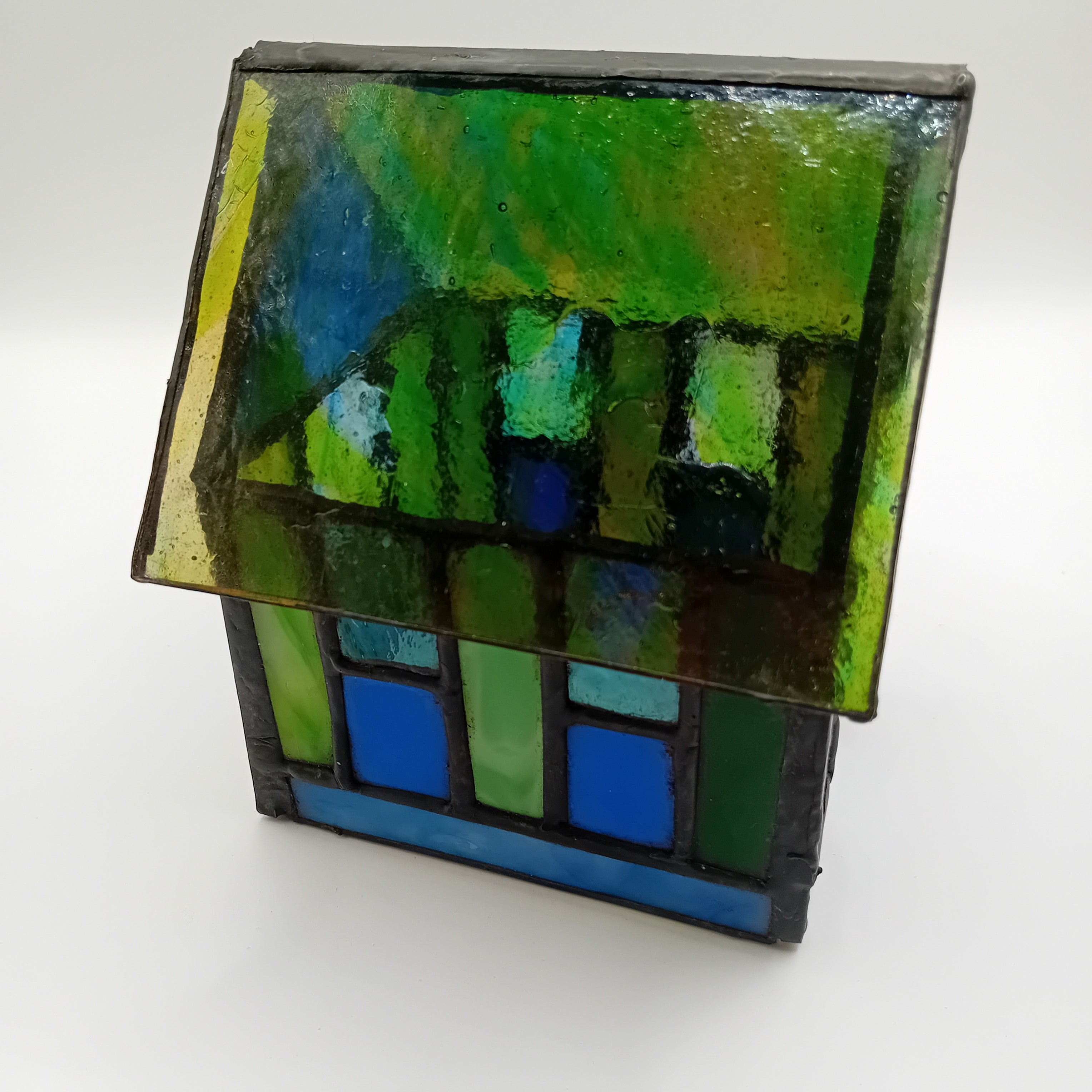 Photophore en maison en Tiffany