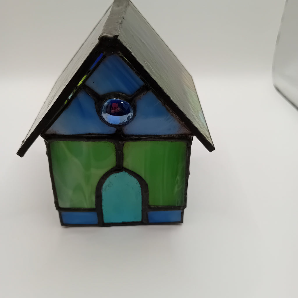 Photophore en maison en Tiffany