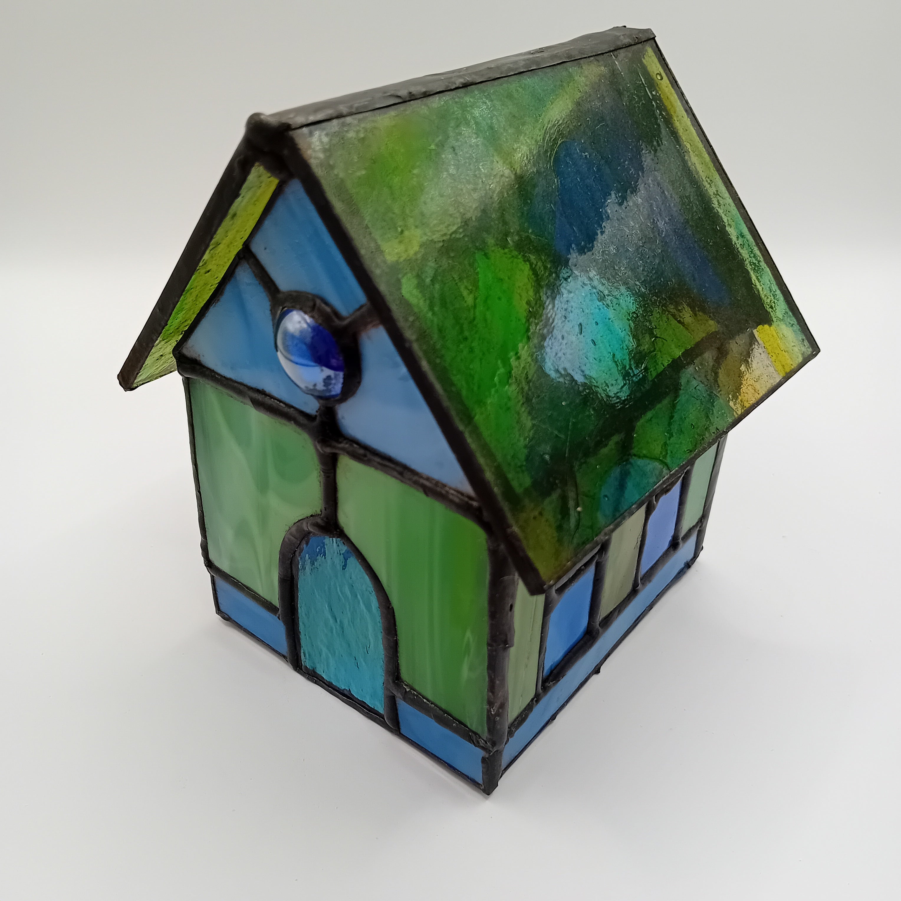 Photophore en maison en Tiffany