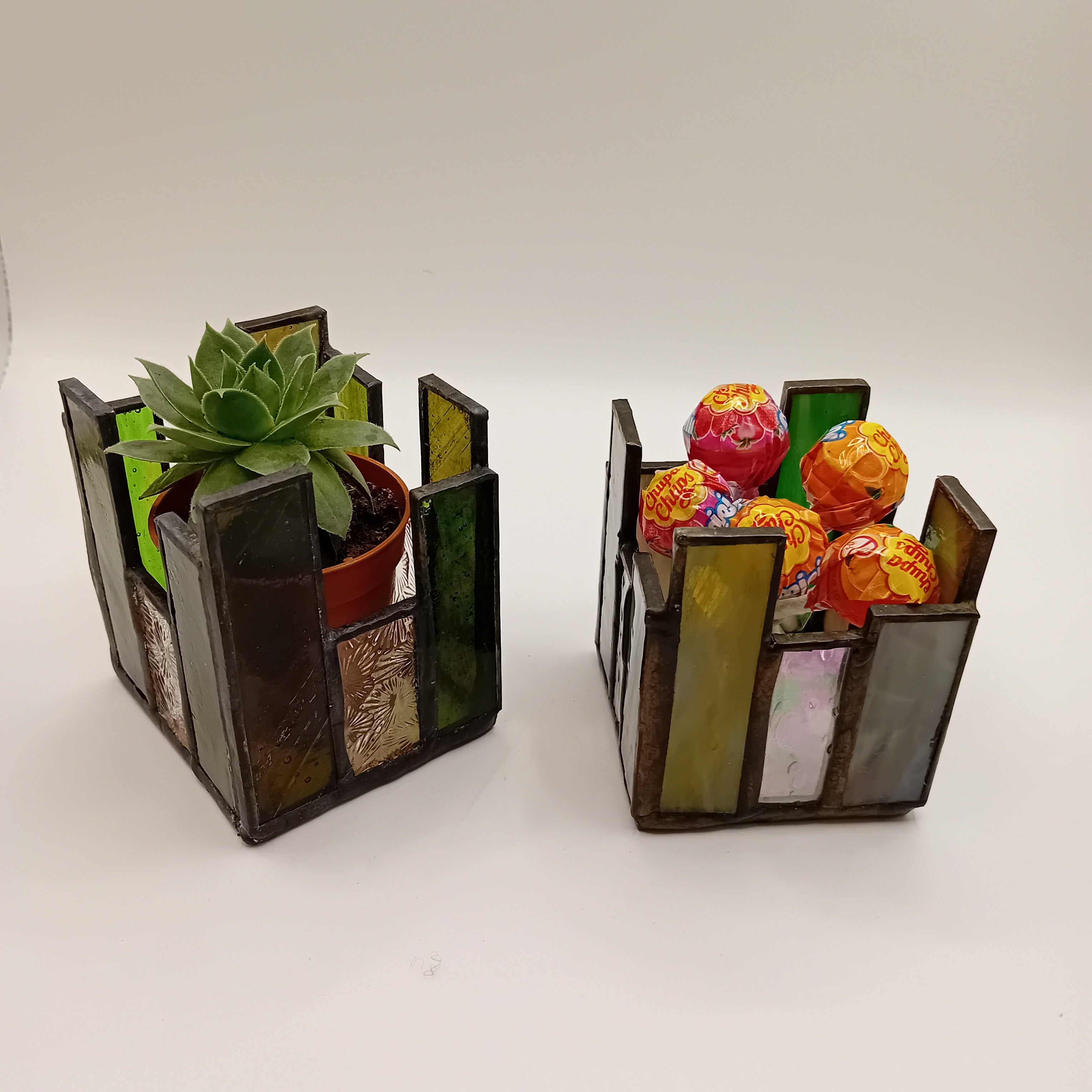 Mini jardinière Tiffany