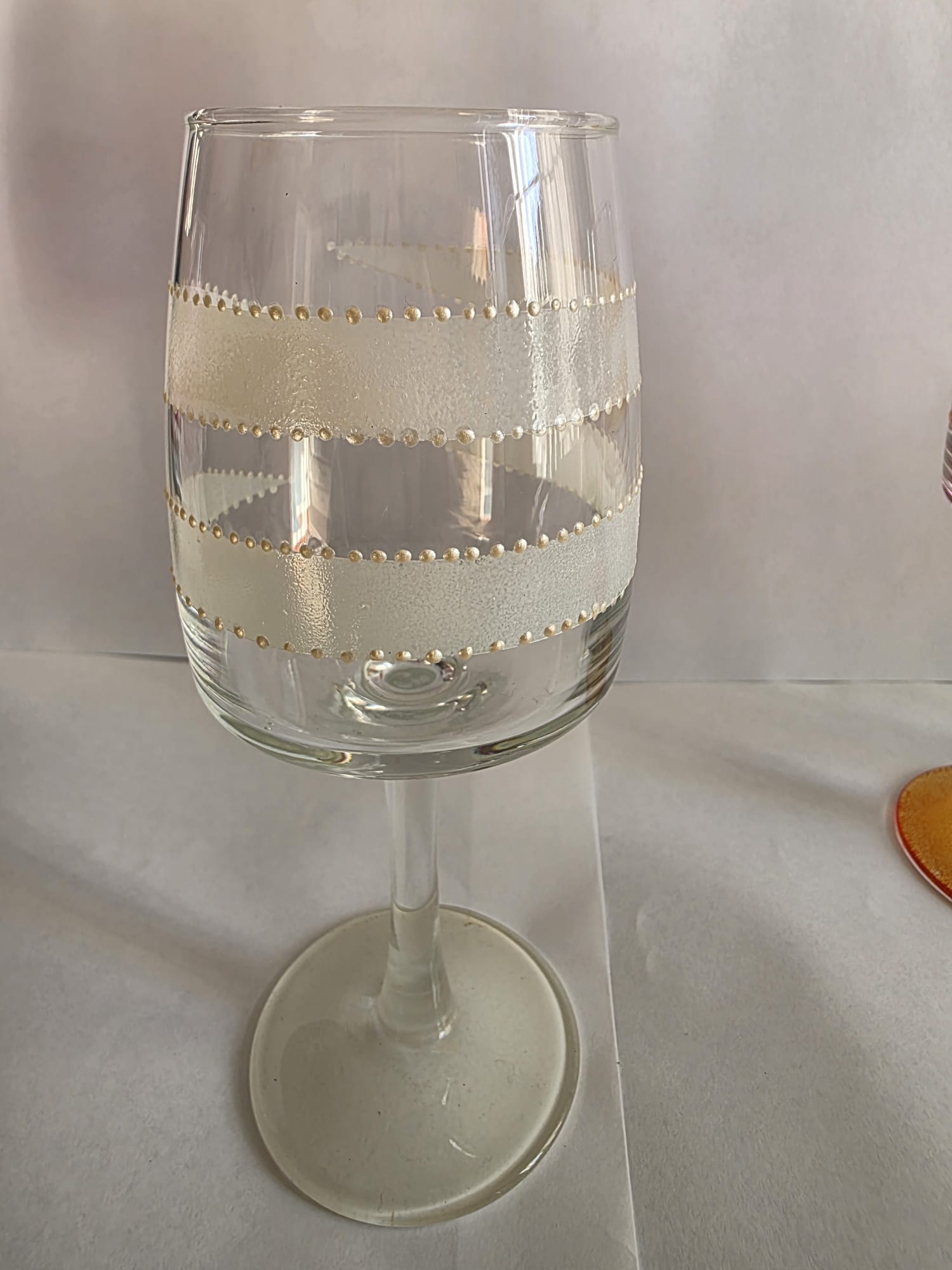 Lot de 6 verres à pied colorés