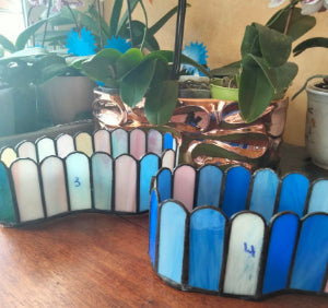 Jardinière en Tiffany
