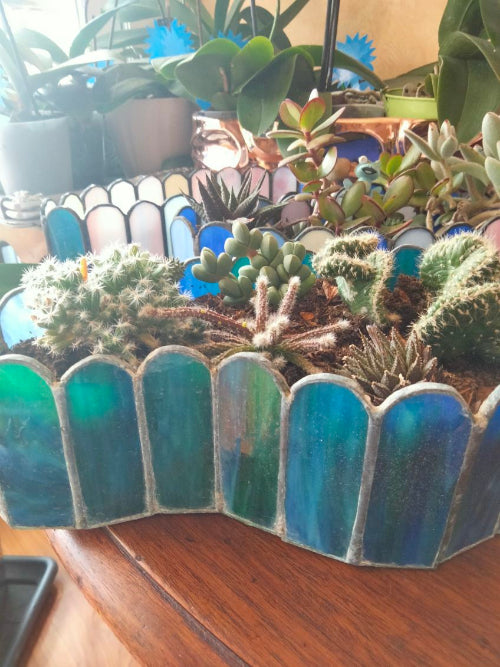 Jarinière en Tiffany