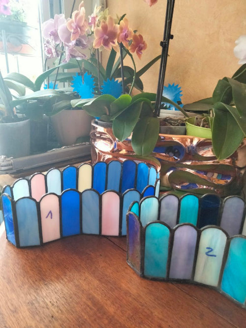 Jardiniere en Tifanny