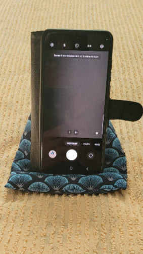 Support de téléphone en tissu – Fait main et personnalisable